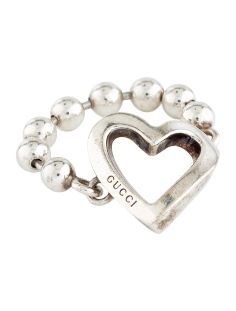 gucci rings for her|gucci ring women heart.